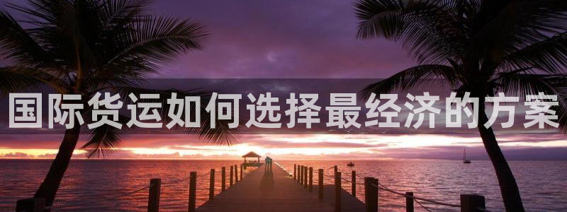 尊龙软件下载：国际货运如何选择最经济的方案