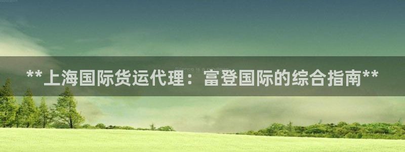 尊龙d88现金 旧版本可靠送38元：**上海国际货运代理